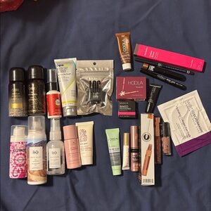 New samples for hair, and face 25 in all